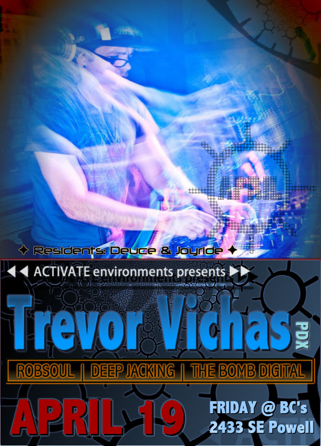 Vichas DJ Flyer